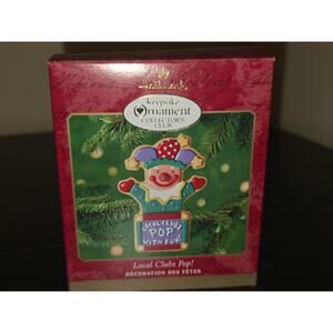 Vintage‎ Hallmark Ornament 2001 Vintage Local Clubs Pop Collector Collector Club